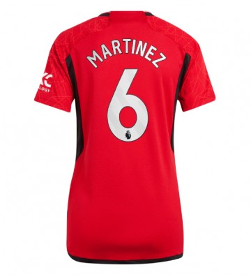 Manchester United Lisandro Martinez #6 Hemmatröja Dam 2023-24 Kortärmad